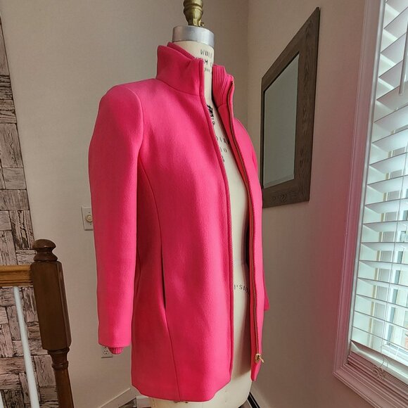 J. Crew Jackets & Blazers - J. CREW Lodge Coat in Italian Stadium-cloth Wool Size 4 Petite